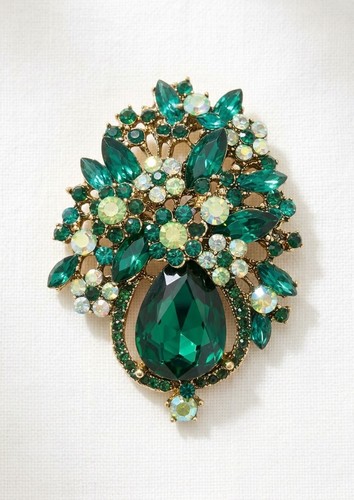 Emerald green rhinestone - emerald,